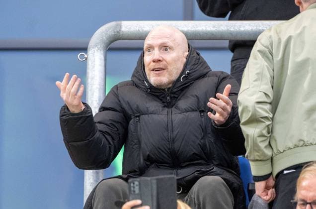 Fußball, Nachwuchs, Saison 2025 26, U21, U 21 EM-Qualifikation (Gruppe F 4. Spieltag) in Jena Deutschland - Griechenland, Matthias Sammer (Berater des Managements, Borussia Dortmund) auf der Tribüne, 10.10. 2025, Copyright: xMatthiasxKochx