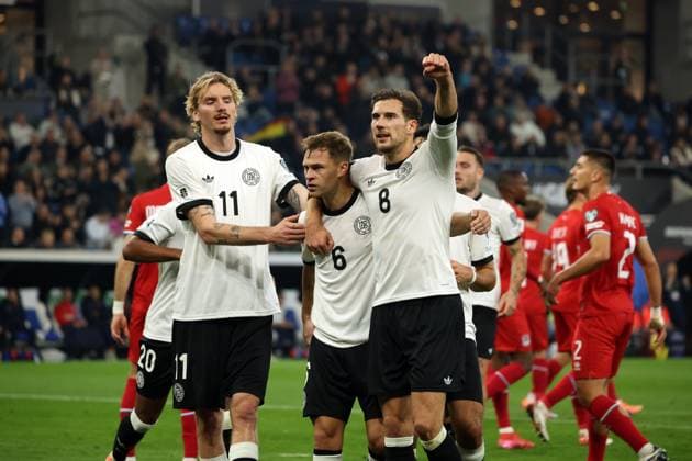 10.10.25 Deutschland - Luxemburg Deutschland, Sinsheim, 10.10.2025, Fussball, WM-Qualifikation, Deutschland - Luxemburg: Joshua Kimmich (Deutschland); Jubel Tor Elfmeter 2:0 Kimmich.