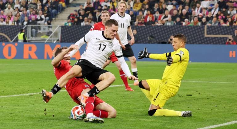 Sinsheim , Fußball Länderspiel WM Qualifikation ( Europa ) , Deutschland vs. Luxemburg , Florian Wirtz ( GER )