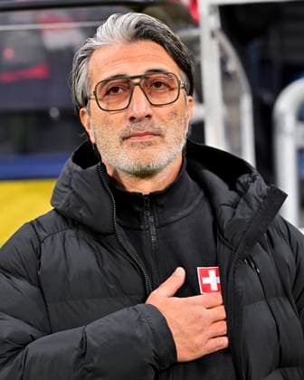 STOCKHOLM, SWEDEN 20251010 Switzerland captain Murat Yakin before Friday s World Cup qualifying soccer match between Sweden and Switzerland at Strawberry arena, October 10, 2025 in Stockholm, Sweden. STOCKHOLM SWEDEN x10030x