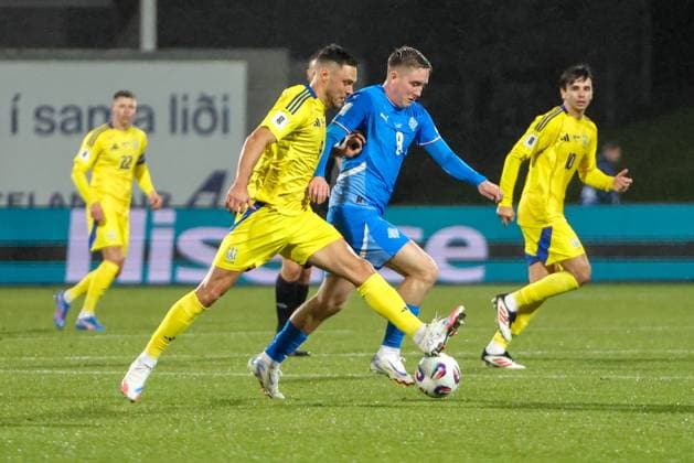 Football mens. UEFA World Cup Qualifiers. Iceland - Ukraine. 10. 10. 25. Reykjavik, Iceland. Copyright: xPawelxCx 1J8A1701