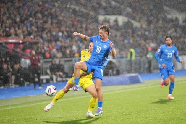 Football mens. UEFA World Cup Qualifiers. Iceland - Ukraine. 10. 10. 25. Reykjavik, Iceland. Copyright: xPawelxCx 1J8A1715