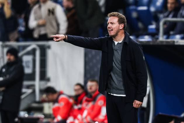 Fussball, UEFA European Qualifiers WM Qualifikation Europa Gruppe A - 7.Spieltag Deutschland - Luxemburg 10.10.2025, PreZero Arena Julian Nagelsmann (Trainer Deutschland) Sinsheim PreZero Arena Baden-Württemberg Deutschland