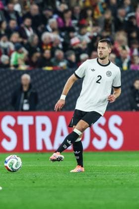 Fussball, UEFA European Qualifiers WM Qualifikation Europa Gruppe A - 7.Spieltag Deutschland - Luxemburg 10.10.2025, PreZero Arena Waldemar Anton (Deutschland, 2) Sinsheim PreZero Arena Baden-Württemberg Deutschland