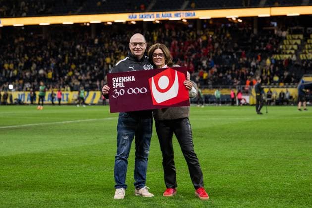 251010 CEO Anna Johnson from Svenska Spel during the FIFA World Cup, WM, Weltmeisterschaft, Fussball Qualifier football match between Sweden and Switzerland on October 10, 2025 in Stockholm. Photo: Simon Hastegard BILDBYRAN kod SH JM0740 bbeng fotboll football soccer fotball vm-kval kval fifa world cup qualifier qualifier qualification sverige sweden sverige a schweiz switzerland Copyright: SIMONxHASTEGARD BB251010SH092