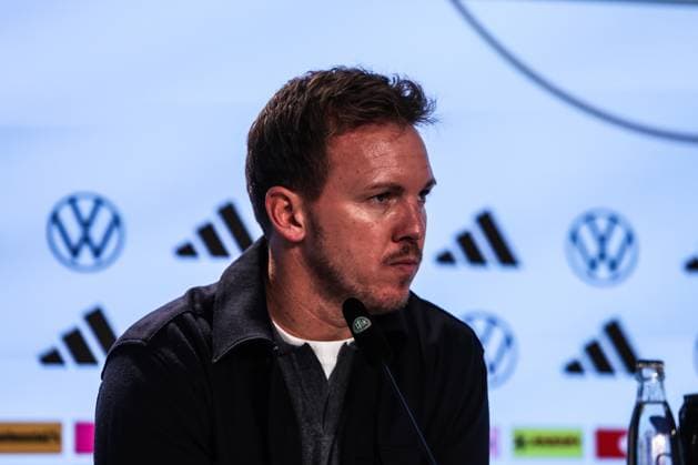 Fussball, UEFA European Qualifiers WM Qualifikation Europa Gruppe A - 7.Spieltag Deutschland - Luxemburg 10.10.2025, PreZero Arena Julian Nagelsmann (Trainer Deutschland) Sinsheim PreZero Arena Baden-Württemberg Deutschland