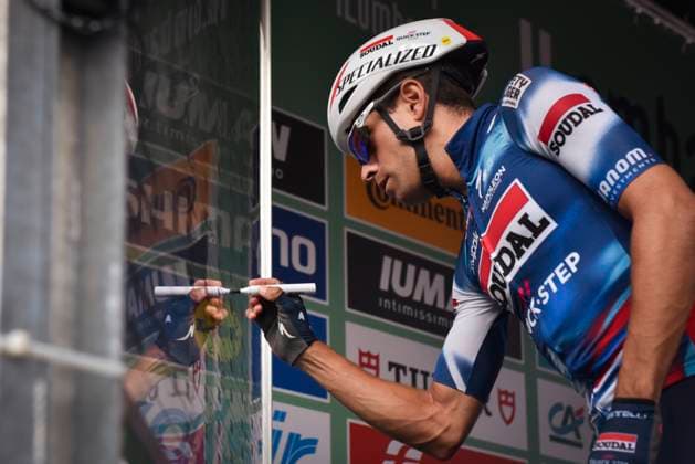 October 11, 2025, Bergamo, Turin, Italy: Il Lombardia 2025, Cycling Classic race. Mikel Landa Bergamo Italy - ZUMAm214 20251011_zip_m214_014 Copyright: xMatteoxSeccix
