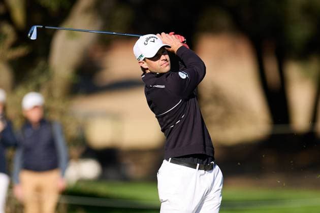 Open de Espa–a presented by Madrid 2025 - Day Three Thomas Detry of Belgium plays his second shoot on the first hole during the Open de Espa–a presented by Madrid 2025 at Club de Campo Villa de Madrid on October 11, 2025, in Madrid, Spain. Madrid Club de Campo Villa de Madrid Madrid Spain RL_OpESP_DPWT_000414 Copyright: xRicardoxLarreinax