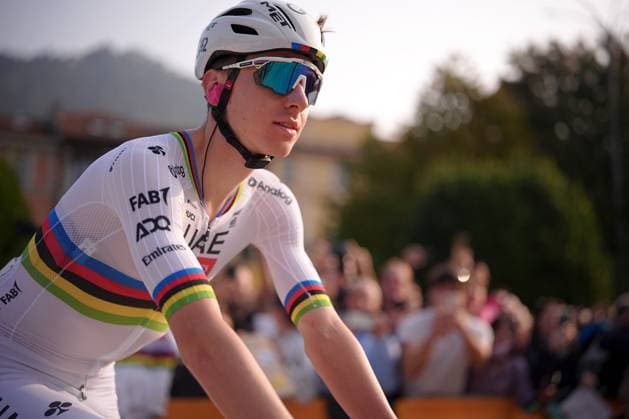 POGACAR Tadej during the 119th edition of the Il Lombardia, Tour of Lombardy cycling race, a 241 km one day race from Como to Bergamo on October 11, 2025, Italy.  Copyright: xMarcoxAlpozzi LaPressex