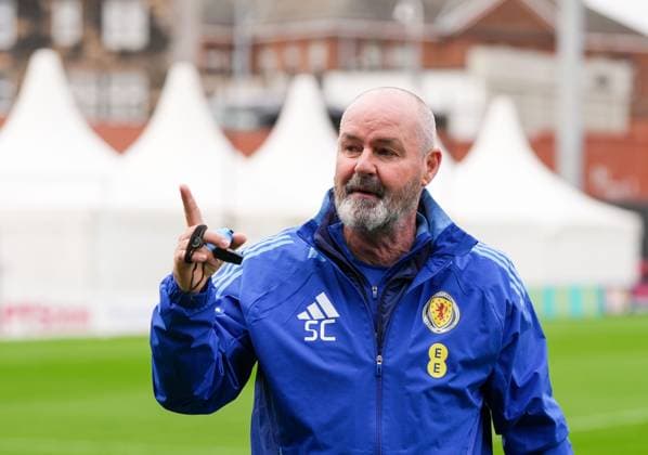 Scotland Head Coach Steve Clarke Scotland Training Session and press conference, PK, Pressekonferenz FIFA 2026 World Cup Qualifying, Group C, Football, Lesser Hampden, Glasgow, Scotland, UK - 11 Oct 2025Glasgow Lesser Hampden United Kingdom EDITORIAL USE ONLY No use with unauthorised audio, video, data, fixture lists, club league logos or live services. Online in-match use limited to 120 images, no video emulation. No use in betting, games or single club league player publications.  Copyright: xStuartxWallace Shutterstockx 15522907p