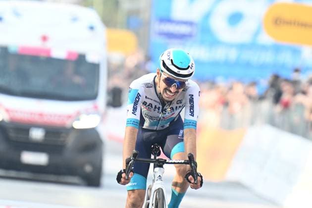 11-10-2025 Giro Di Lombardia; 2025, Bahrain - Victorious; Martinez, Lenny; Bergamo; 