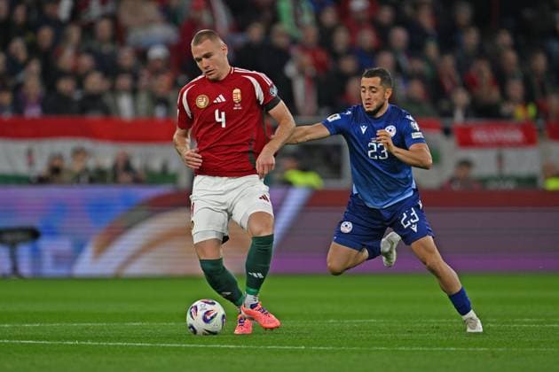 Attila Szalai (Hungary) during the UEFA European 2026 - Qualifying round - Matchday 7 between Hungary vs. Armenia on 11 October 2025 at the Puskas Arena, Budapest, Hungary  Copyright: xVincenzoxOrlando IPAxSportx xipa-agency.netx xx IPA_66433450 IPA_Agency_IPA66433450