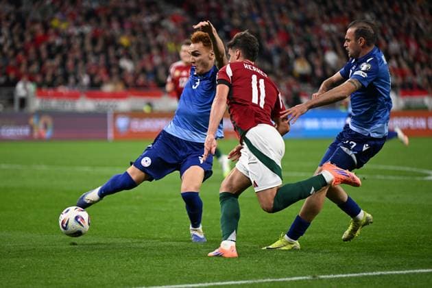 Erik Piloyan (Armenia) during the UEFA European 2026 - Qualifying round - Matchday 7 between Hungary vs. Armenia on 11 October 2025 at the Puskas Arena, Budapest, Hungary  Copyright: xVincenzoxOrlando IPAxSportx xipa-agency.netx xx IPA_66435313 IPA_Agency_IPA66435313
