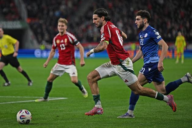 Dominik Szoboszlai (Hungary) during the UEFA European 2026 - Qualifying round - Matchday 7 between Hungary vs. Armenia on 11 October 2025 at the Puskas Arena, Budapest, Hungary  Copyright: xVincenzoxOrlando IPAxSportx xipa-agency.netx xx IPA_66435694 IPA_Agency_IPA66435694