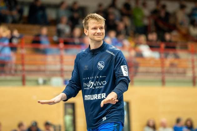Handball I Herren I Saison 2025-2026 I 3. Liga I 7. Spieltag I TV Bittenfeld 2 - HSG Konstanz I 11.10.2025 Philipp Porges (28, TV Bittenfeld 2) Waiblingen Gemeindehalle Bittenfeld Baden-Württemberg Deutschland Copyright: xLobeca MaxxPetershansx