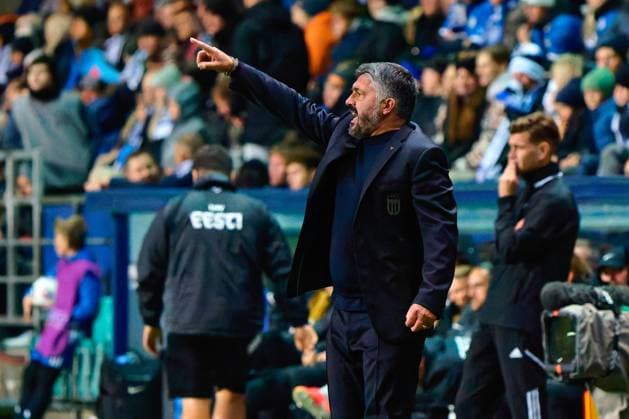 CALCIO - FIFA Mondiali - Qualifiers - Estonia vs Italy Gennaro Gattuso head coach of Italy during Qualifiers - Estonia vs Italy, FIFA World Cup, WM, Weltmeisterschaft, Fussball match in Tallin, Estonia, October 11 2025 Tallin Estonia  Copyright: xIPAxSport ABACAx