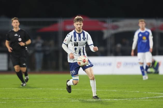11.10.2025, Fussball, Herren, Regionalliga Nord, 14. Spieltag, VfB Oldenburg - BSV Kickers Emden Marc Schröder (20 VfB Oldenburg)