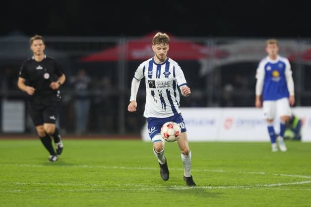 11.10.2025, Fussball, Herren, Regionalliga Nord, 14. Spieltag, VfB Oldenburg - BSV Kickers Emden Marc Schröder (20 VfB Oldenburg)