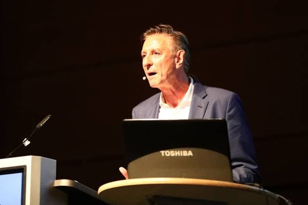 11.10.2025, xmohx, Fussball 3.Liga, 1.FC Saarbruecken - Mitgliederversammlung 2025 v.l. Schatzmeister Prof. Dieter Weller (1.FC Saarbruecken) (DFL DFB REGULATIONS PROHIBIT ANY USE OF PHOTOGRAPHS as IMAGE SEQUENCES and or QUASI-VIDEO) Saarbruecken