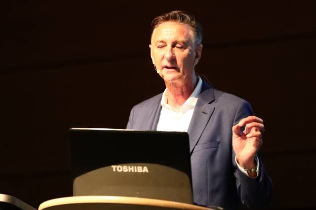 11.10.2025, xmohx, Fussball 3.Liga, 1.FC Saarbruecken - Mitgliederversammlung 2025 v.l. Schatzmeister Prof. Dieter Weller (1.FC Saarbruecken) (DFL DFB REGULATIONS PROHIBIT ANY USE OF PHOTOGRAPHS as IMAGE SEQUENCES and or QUASI-VIDEO) Saarbruecken