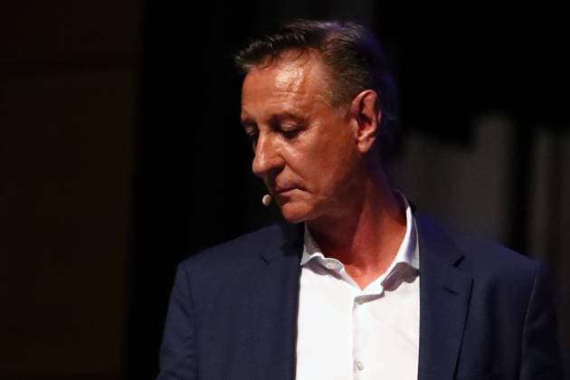 11.10.2025, xmohx, Fussball 3.Liga, 1.FC Saarbruecken - Mitgliederversammlung 2025 v.l. Schatzmeister Prof. Dieter Weller (1.FC Saarbruecken) (DFL DFB REGULATIONS PROHIBIT ANY USE OF PHOTOGRAPHS as IMAGE SEQUENCES and or QUASI-VIDEO) Saarbruecken