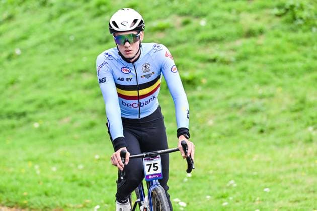 Belgian Arne Baers pictured before the men elite race at the UCI World Gravel Championships, Sunday 12 October 2025, in Maastricht, The Netherlands. DIRKxWAEM  x136585769x
