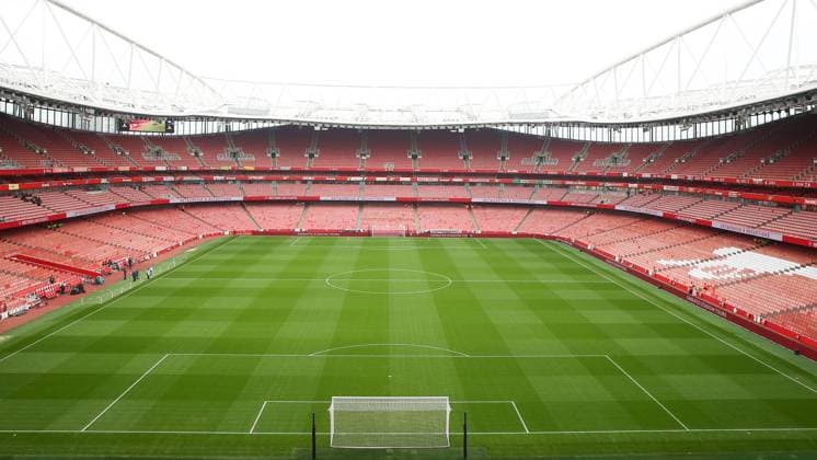 London, England, October 12 2025: General view inside the ground before the Barclays Womens Super League game between Arsenal and Brighton & Hove Albion at Emirates Stadium in London, England. (Photo by Jay Patel Sports Press Photo SPP) Copyright: xJayxPatel SportsxPressxPhoto SPPx Sportspressphoto_SPR41294