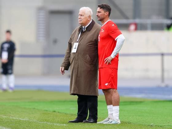 2025.10.12 Chorzow Pilka nozna Mecz Legend Polska - Niemcy N z Jerzy Engel Foto Sebastian Sienkiewicz PressFocus 2025.10.12 Chorzow Football Legends Match Polska - Niemcy Jerzy Engel Credit: Sebastian Sienkiewicz PressFocus NEWSPIX.PL --- newspix.pl POLAND OUT! 