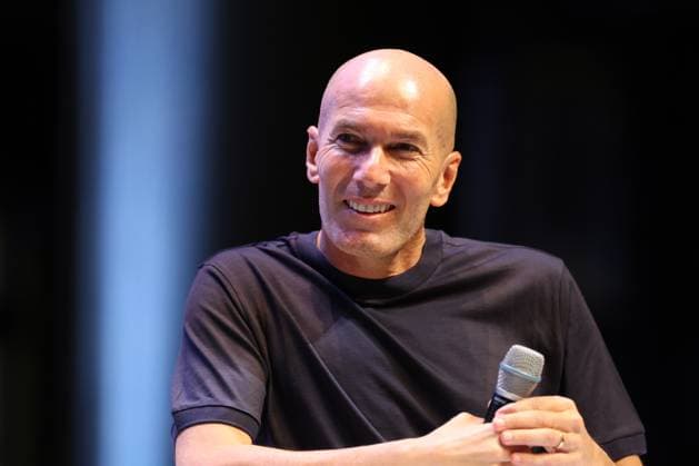 Il Festival dello in Trento, Italy on October 12, 2025. French Football legend Zinedine Zidane attends the event. during Il Festival dello Sport, Sport Events in Trento, Italy, October 12 2025  Copyright: xPierrexTeyssot IPAxSportx xipa-agency.netx xx IPA_66469425 IPA_Agency_IPA66469425