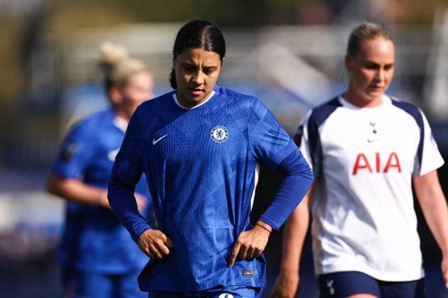 Chelsea v Tottenham Women 12 October 2025, London - Women s Super League - Chelsea v Tottenham Hotspur - Sam Kerr of Chelsea - Photo: Jacques Feeney Offside. London UK Copyright: xJacquesxFeeneyx xOffsidexOffside