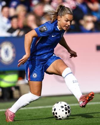 Chelsea v Tottenham Women 12 October 2025, London - Women s Super League - Chelsea v Tottenham Hotspur - Johanna Rytting Kaneryd of Chelsea - Photo: Jacques Feeney Offside. London UK Copyright: xJacquesxFeeneyx xOffsidexOffside