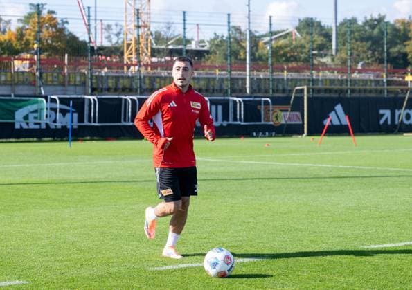 Fußball, Herren, Saison 2025 2026, 1. Bundesliga, 1. FC Union Berlin, Training, Josip Juranovic (1. FC Union Berlin), 13.10. 2025, Copyright: xMatthiasxKochx