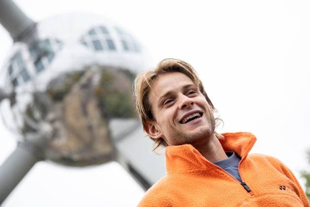Belgian Zizou Bergs pictured during media day during the European Open ATP, Tennis Herren tennis tournament in Brussels, on Monday 13 October 2025. This year s edition of the tournament is taking place from 12 to 19 October 2025. DAVIDxPINTENS  x136674133x