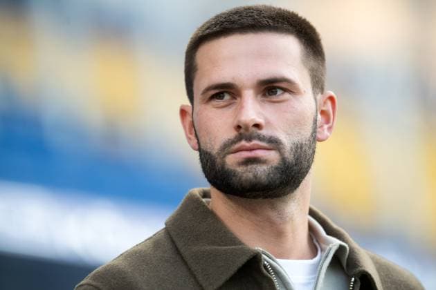 Google Pixel Frauen-Bundesliga 2025 26, 6. Spieltag am 13.10.2025 FC Carl Zeiss Jena vs 1. FC Nürnberg Trainer Florian Kästner (Jena), Portrait ad hoc Arena im Ernst-Abbe