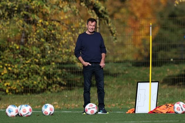 Geschäftsführer Otmar Schork (1. FC Magdeburg) - 2. Fußball Bundesliga Saison 2025-2026 Training 1. FC Magdeburg an der Avnet Arena in Magdeburg - Fußball,Mann,Männer,Deutschland,13.10.2025
