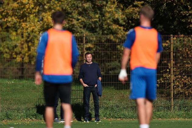 Geschäftsführer Otmar Schork (1. FC Magdeburg) - 2. Fußball Bundesliga Saison 2025-2026 Training 1. FC Magdeburg an der Avnet Arena in Magdeburg - Fußball,Mann,Männer,Deutschland,13.10.2025