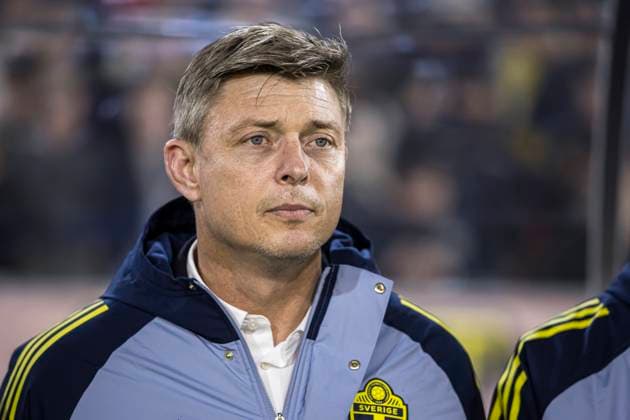 251013 Head coach Jon Dahl Tomasson of Sweden ahead of the FIFA World Cup, WM, Weltmeisterschaft, Fussball Qualifier football match between Sweden and Kosovo on October 13, 2025 in Gothenburg. Photo: Michael Erichsen BILDBYRAN COP 89 JM0741 bbeng fotboll football soccer fotball vm-kval kval fifa world cup qualifier qualifier qualification sverige sweden sverige a kosovo Copyright: MICHAELxERICHSEN BB251013MI023