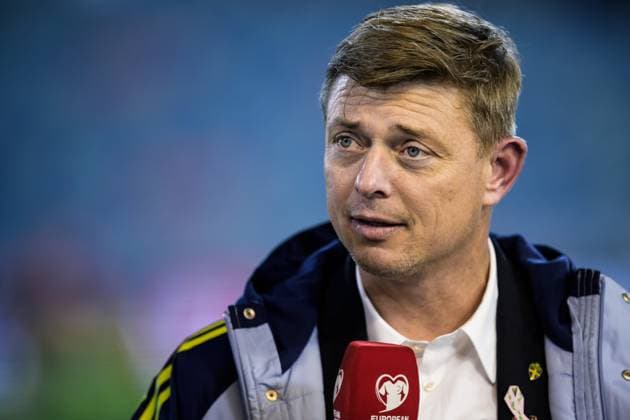 251013 Head coach Jon Dahl Tomasson of Sweden in the Viaplay Studio after the FIFA World Cup, WM, Weltmeisterschaft, Fussball Qualifier football match between Sweden and Kosovo on October 13, 2025 in Gothenburg. Photo: Daniel Stiller BILDBYRAN kod DS JM0741 bbeng fotboll football soccer fotball vm-kval kval fifa world cup qualifier qualifier qualification sverige sweden sverige a kosovo *** 251013 Head coach Jon Dahl Tomasson of Sweden in the Viaplay Studio after the FIFA World Cup Qualifier football match between Sweden and Kosovo on October 13, 2025 in Gothenburg Photo Daniel Stiller BILDBYRAN kod DS JM0741 bbeng fotboll football soccer fotball vm kval kval fifa world cup qualifier qualifier qualification sverige sweden sverige a kosovo  Copyright: DANIELxSTILLER BB251013DS083