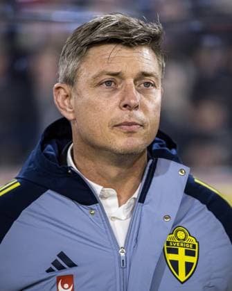 251013 Head coach Jon Dahl Tomasson of Sweden ahead of the FIFA World Cup, WM, Weltmeisterschaft, Fussball Qualifier football match between Sweden and Kosovo on October 13, 2025 in Gothenburg. Photo: Michael Erichsen BILDBYRAN COP 89 JM0741 bbeng fifa world cup qualifier football fotball fotboll kosovo kval qualification qualifier soccer sverige sverige a sweden vm-kval Copyright: MICHAELxERICHSEN BB251013MI097