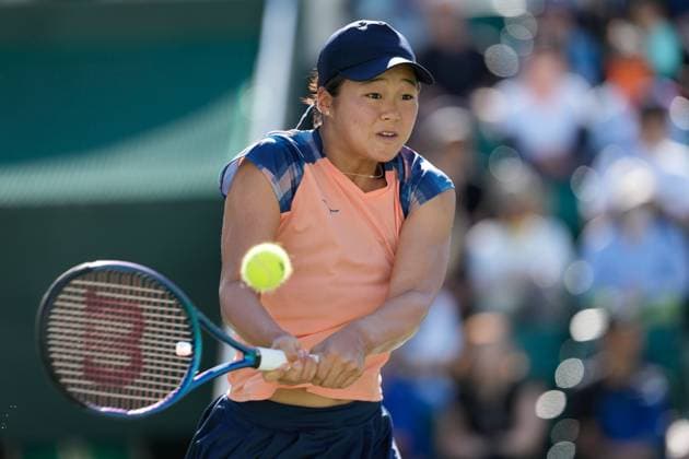 Wakana Sonobe (JPN), OCTOBER 13, 2025 - Tennis : Singles 1st Round Match at Morita Tennis Center Utsubo during Kinoshita Group Japan Open Tennis Championships 2025 in Osaka, Japan. Noxthirdxpartyxsales  aflo_306801135