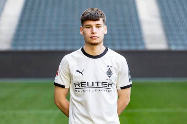 Borussia Mönchengladbach Portrait Lukas Ullrich am 02.10.2025 im Borussia-Park. Copyright: Borussia Mönchengladbach_Christian Verheyen --