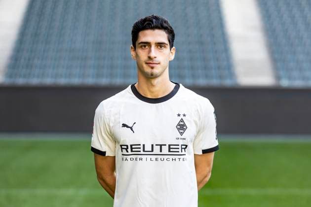 Borussia Mönchengladbach Portrait Grant-Leon Ranos am 02.10.2025 im Borussia-Park. Copyright: Borussia Mönchengladbach_Christian Verheyen --