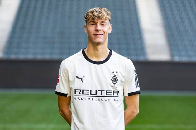 Borussia Mönchengladbach Portrait Niklas Swider am 02.10.2025 im Borussia-Park. Copyright: Borussia Mönchengladbach_Christian Verheyen --
