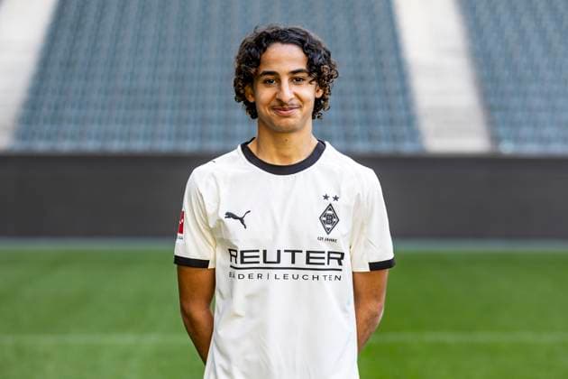 Borussia Mönchengladbach Portrait Wael Mohya am 02.10.2025 im Borussia-Park. Copyright: Borussia Mönchengladbach_Christian Verheyen --