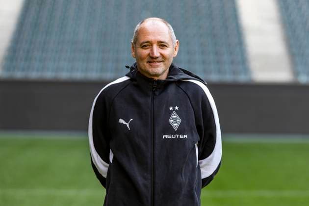 Borussia Mönchengladbach Portrait Assistenz Trainer Oliver Neuville am 02.10.2025 im Borussia-Park. Copyright: Borussia Mönchengladbach_Christian Verheyen --