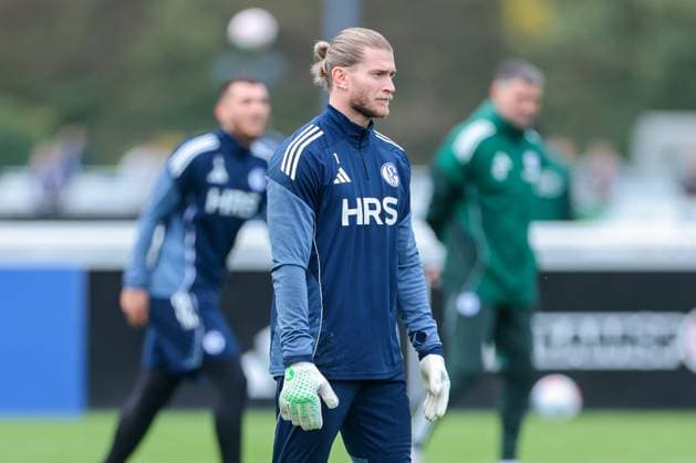 14.10.2025, Fussball, Saison 2025 2026, Training FC Schalke 04, Torwart Loris Karius (FC Schalke 04), Gelsenkirchen Trainingsgelände FC Schalke 04 NRW Deutschland xRHR-FOTO YYx Copyright: RHR-FOTOx RHR-FOTO YY