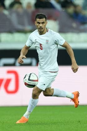 ALI NEMATI, Iran, Amichevole, Friendly match, 2025-26, Russia vs Iran 2-1, 10-10-2025, Azione, Action, Single shot CALCIO 2025-26 AMICHEVOLE RUSSIA-IRAN 2-1