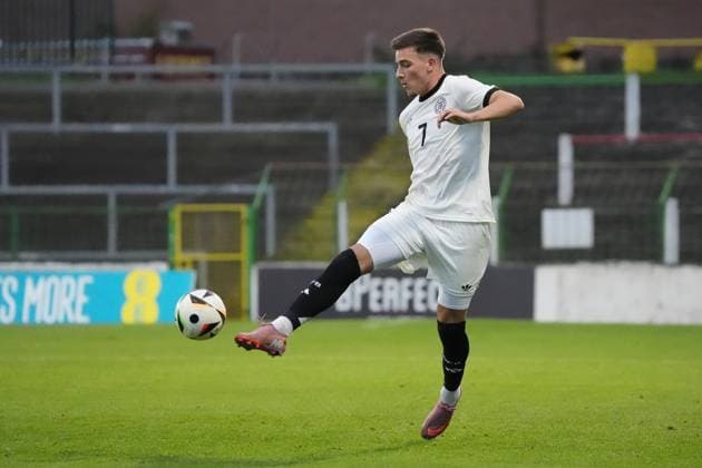 Said El Mala (Deutschland U21, U 21 7) - Belfast 14.10.2025: Nordirland vs. Deutschland U21, EM Qualifikation, The Oval