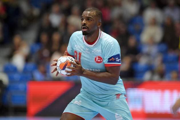 Sadou Ntanzi (MT Melsungen 91) , GER, MT Melsungen - SL Benfica Lissabon (POR)l, Handball, EHF European League Maenner, Group Matches, Saison 2025 2026, 14.10.2025, GER, MT Melsungen - SL Benfica Lissabon, Handball, EHF Maenner, Group Matches, Saison 2025 2026, 14.10.2025 Kassel Copyright: xEibner-Pressefotox xRolandxSippelx EP_RSL