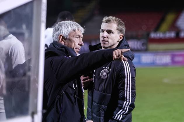 Fussball, U21, U 21 EM Qualifikation Gruppe F - 5.Spieltag Nordirland U21 - Deutschland U21 14.10.2025, The Oval Oliver Freier (DFB Medien) Belfast The Oval Nordirland